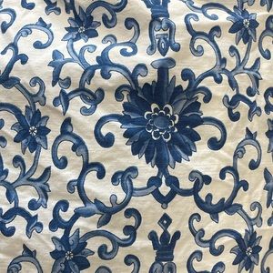 Vintage Ralph Lauren blue tamarind twin fitted sheet